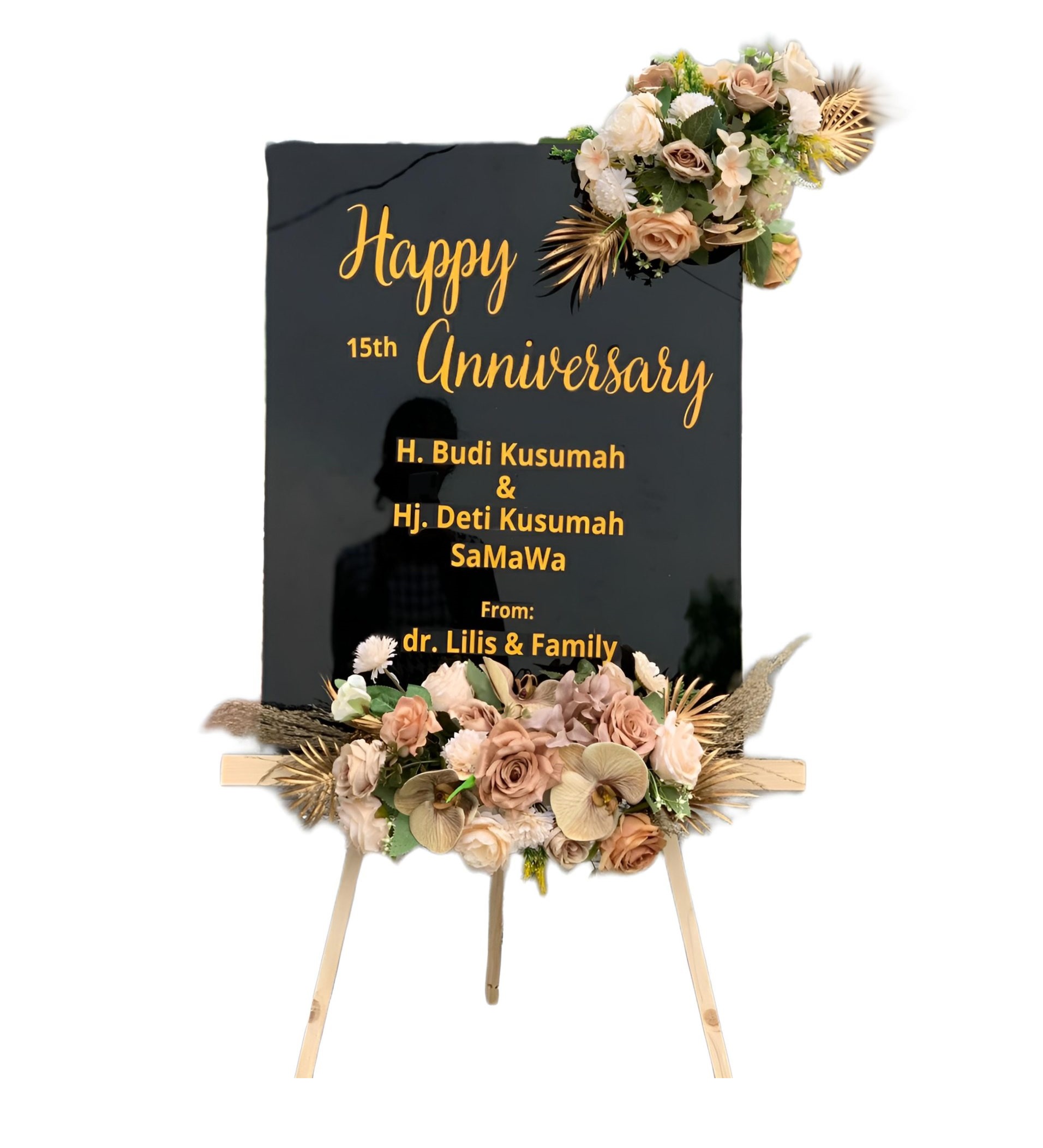 Papan Bunga Akrilik Bunaken Kepulauan