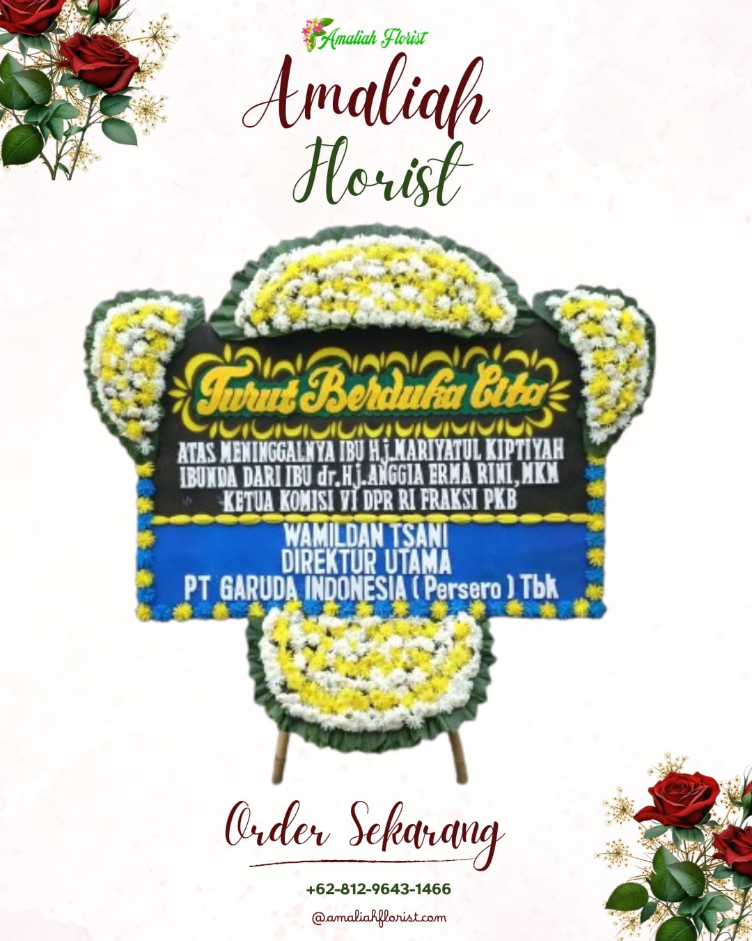 Papan Bunga Duka Bunaken Kepulauan